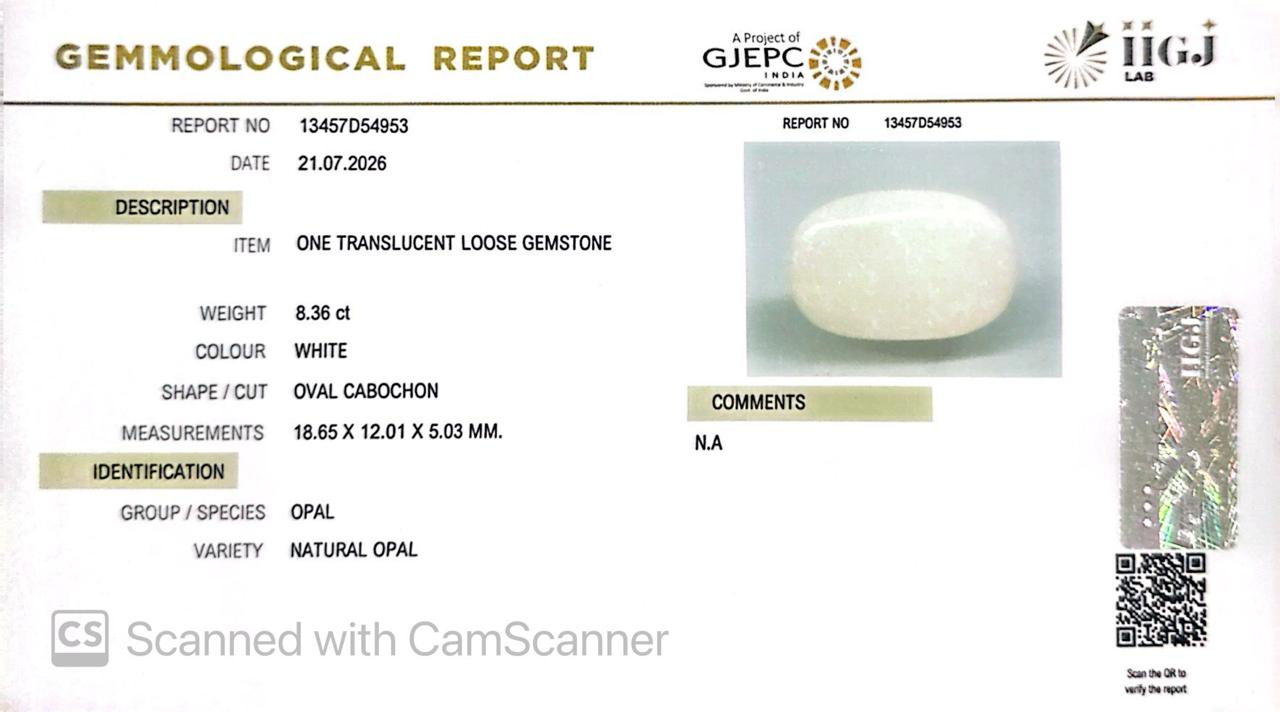 Natural Australian Opal 8.36CT