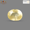 Natural Yellow Sapphire (Pukhraj) 6.16 CT - Certified