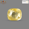 Natural Yellow Sapphire (Pukhraj) 7.82 CT - Certified