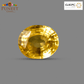 Natural Yellow Sapphire (Pukhraj) 7.36 CT - Certified
