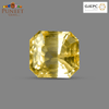 Natural Yellow Sapphire (Pukhraj) 8.00 CT - Certified