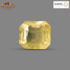 Natural Yellow Sapphire (Pukhraj) 8.06 CT - Certified