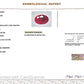 Natural Mozambique Ruby 4.04 Ct Certified