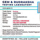 Natural Yellow Sapphire (Thailand) – Prosperity, Wisdom & Jupiter’s Blessing 4.17 CT
