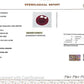 Natural Mozambique Ruby 4.28 Ct Certified