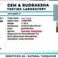 Natural Firoza (Turquoise) 11.95 CT – Certified Gemstone