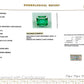 Natural Emerald (Panna) 3.10 CT – Certified Premium Gemstone