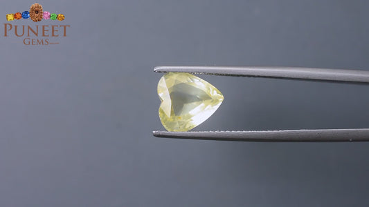 Natural Yellow Sapphire (Pukhraj) 4.25 CT - Certified