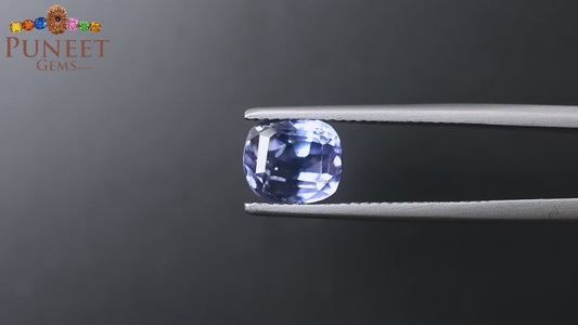 Natural Blue Sapphire (Neelam) 4.01 Ct – Certified