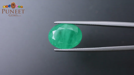 Natural Emerald (Panna) 9.06 Ct – Certified Premium Gemstone