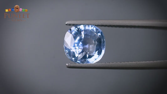 Natural Blue Sapphire (Neelam) 4.65 Ct – Certified