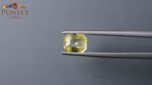 Natural Yellow Sapphire (Pukhraj) 2.04 Ct – Certified Premium Gemstone