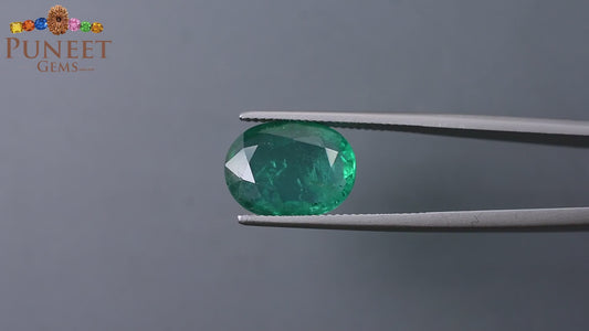 Natural Emerald (Panna) 6.95 Ct – Certified Premium Gemstone