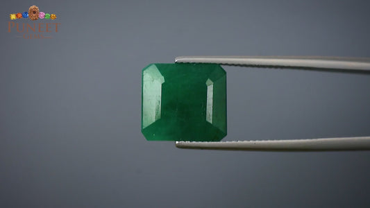 Natural Emerald (Panna) 7.15 CT – Certified Premium Gemstone