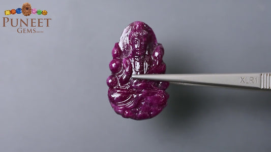 Natural Ruby Figure 71.78 Ct – Certified Gemstone