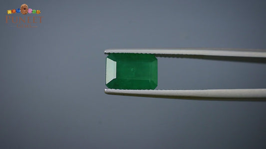 Natural Emerald (Panna) 3.84 CT – Certified Premium Gemstone