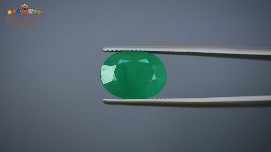 Natural Emerald (Panna) 4.77 CT – Certified Premium Gemstone