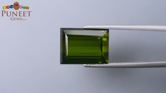 Natural Green Tourmaline 18.02 Ct – Certified Gemstone