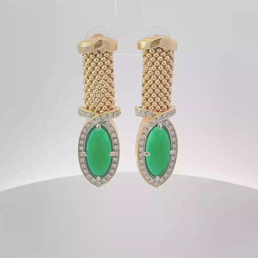 Italian Sterling Silver Earrings – Pure Elegance, Perfectly Crafted 14.707 gm