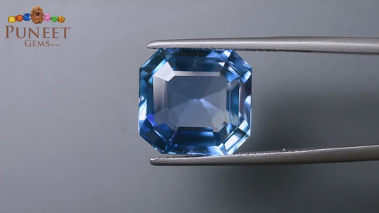Natural Blue Sapphire (Neelam) 14.66 Ct – Certified