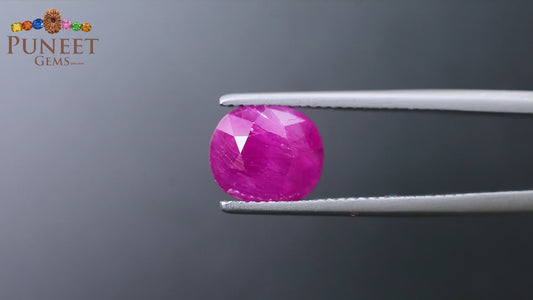 Natural Burma Ruby (Manik) 4.27 CT Certified