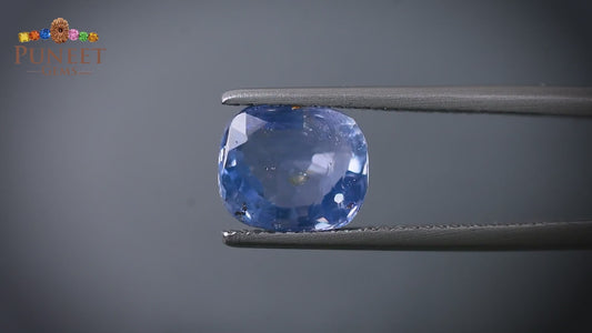 Natural Blue Sapphire (Neelam) 4.09 Ct – Certified