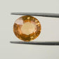 Siloni Gomed Gemstone – Natural Hessonite for Rahu Protection & Success 6.84 CT