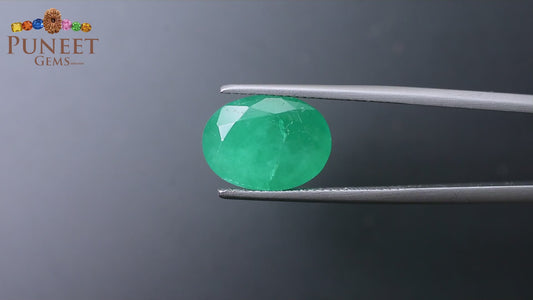 Natural Emerald (Panna) 7.12 Ct – Certified Premium Gemstone