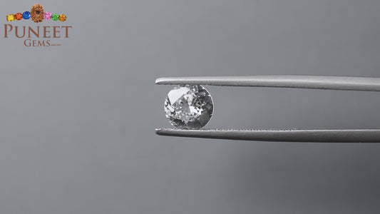 Natural White Sapphire 1.33 Ct – Certified Gemstone