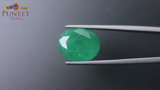 Natural Emerald (Panna) 9.47 Ct – Certified Premium Gemstone