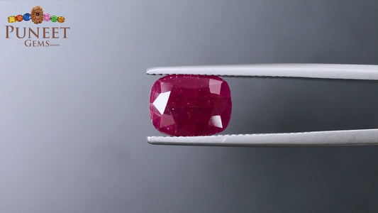 Natural Mozambique Ruby 4.76 Ct Certified