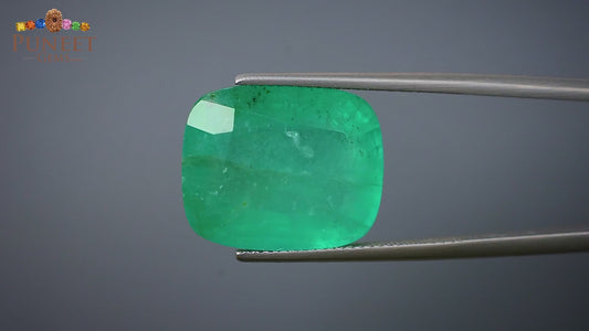 Natural Emerald (Panna) 16.01 CT – Certified Premium Gemstone