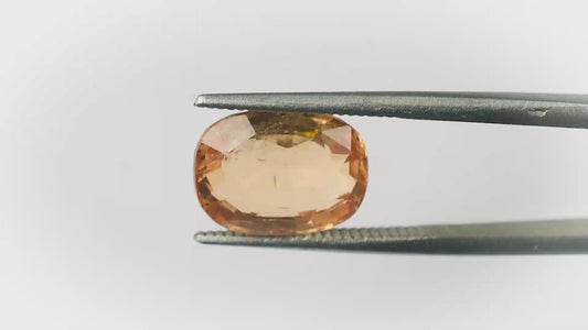 Siloni Gomed Gemstone – Natural Hessonite for Rahu Protection & Success 4.54 CT