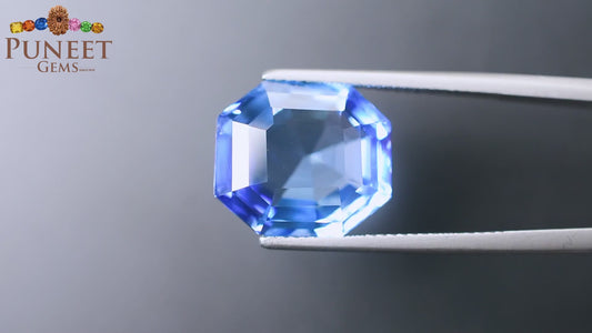 Natural Blue Sapphire (Neelam) 15.96 Ct – Certified
