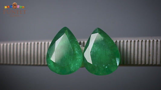 Natural Emerald (Panna) 8.27 CT – Certified Premium Gemstone
