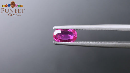 Natural Mozambique Ruby 1.07 Ct Certified