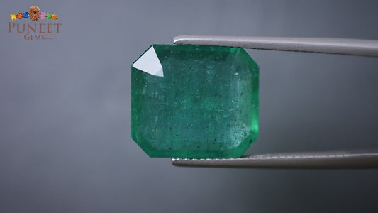 Natural Emerald (Panna) 11.29 CT – Certified Premium Gemstone