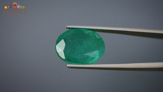 Natural Emerald (Panna) 9.84 CT – Certified Premium Gemstone