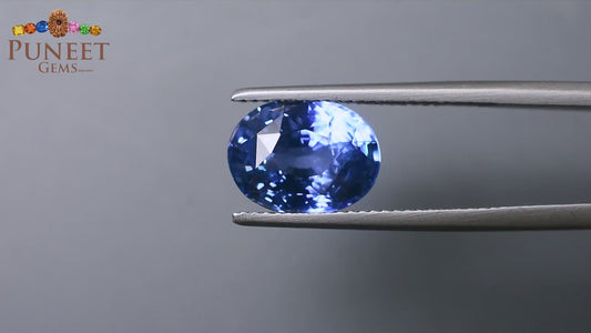 Natural Blue Sapphire (Neelam) 6.08 Ct – Certified