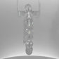 Natural Crystal Diamond Cutting Gemstone Bracelet – Pure Elegance with High Vibrations