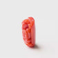 Coral Ganesh Gemstone Sculpture – Remover of Obstacles, Bringer of Strength & Success 25.73 CT