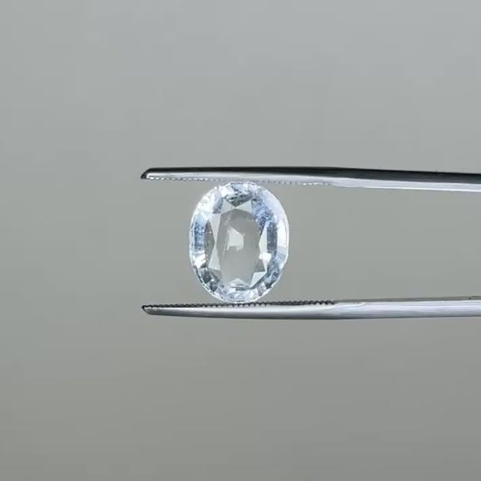 Natural White Topaz 4.96 Ct – Certified Gemstone