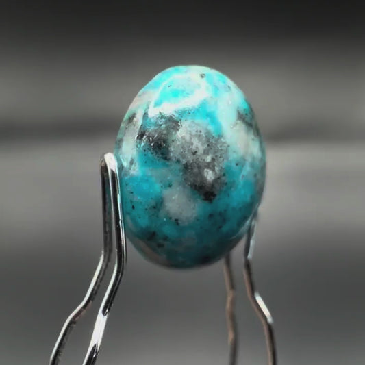 Natural Firoza (Turquoise) 5.36 CT – Certified Gemstone