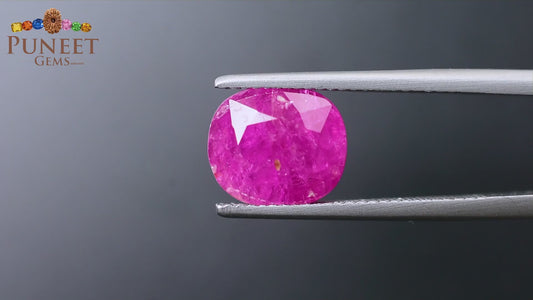 Natural Burma Ruby (Manik) 5.88 CT Certified