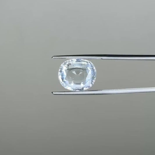 Natural White Topaz 10.85 Ct – Certified Gemstone