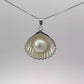 Natural Moti (Pearl) Pendant in Pure Silver – Certified Moon Gemstone for Peace & Emotional Balance