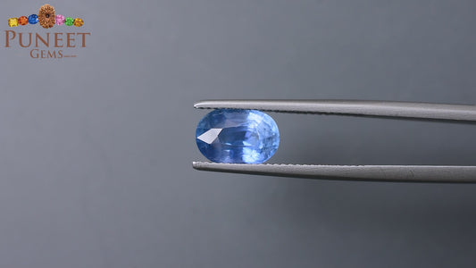 Natural Blue Sapphire (Neelam) 3.19 Ct – Certified Premium Gemstone