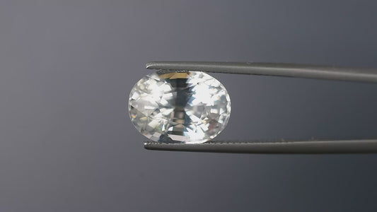 Natural White Sapphire Gemstone Online – Certified, Untreated & Ethically Sourced 9.17 CT