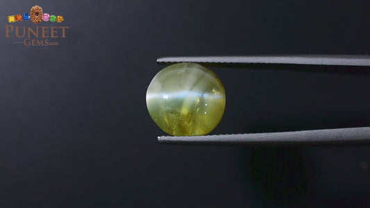 Natural Cat's Eye (Lehsunia) 8.80 CT - Certified