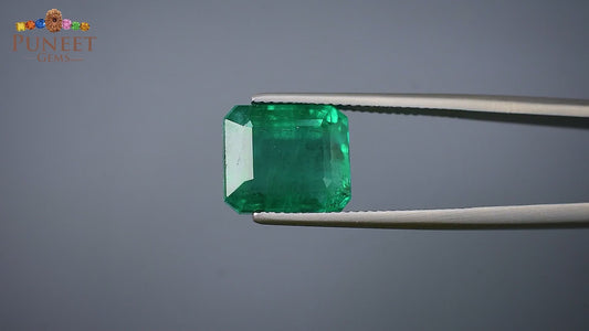 Natural Emerald (Panna) 8.97 CT – Certified Premium Gemstone